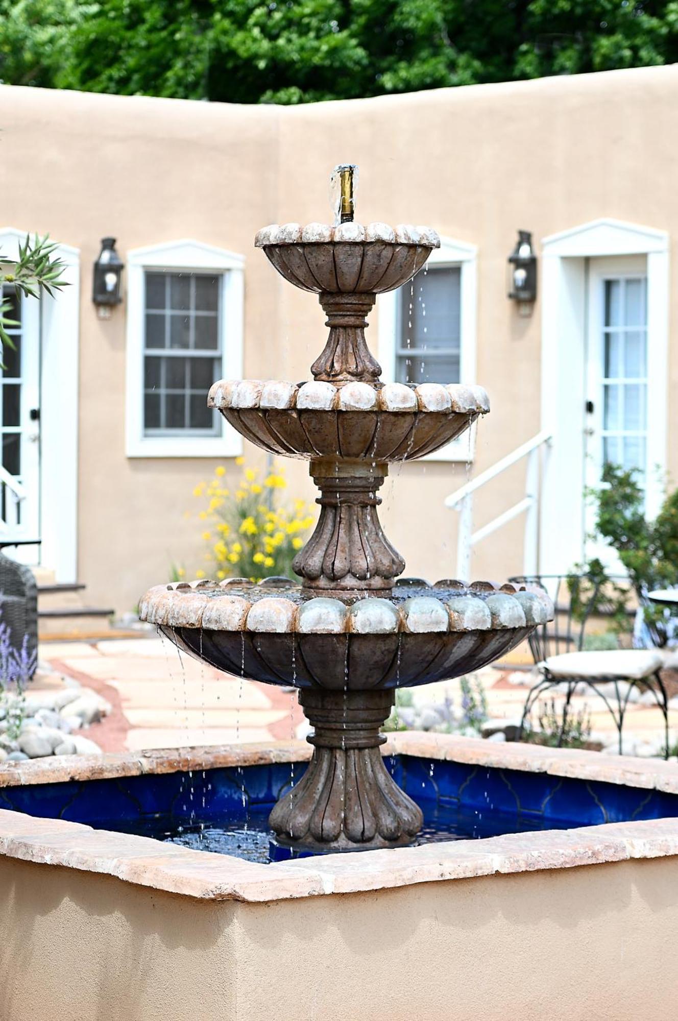 Dos Hermanas Casita 1 Downtown Courtyard サンタフェ エクステリア 写真